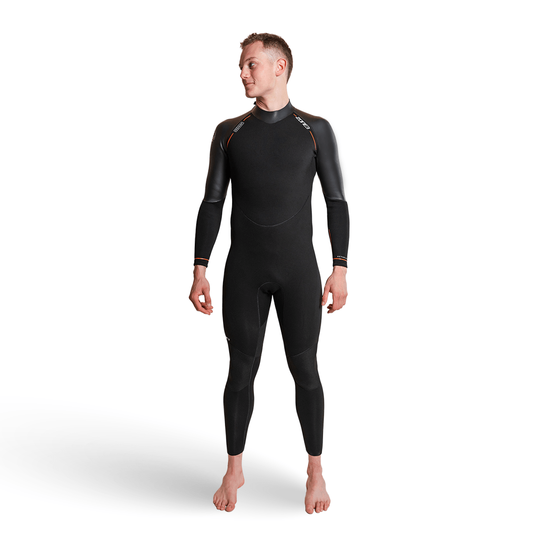 Neopreno Active-Flex, diseñado para nadar en aguas abiertas y deportes acuáticos, con materiales flexibles y un ajuste moderno.