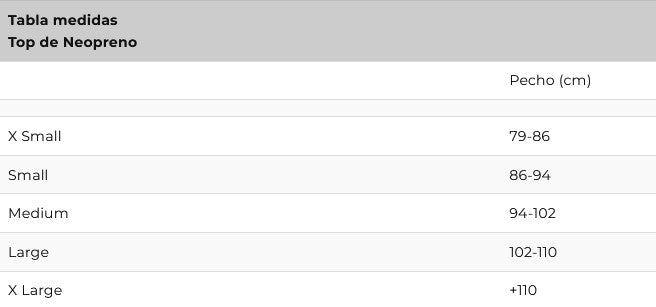 Chaleco Térmico de Neopreno