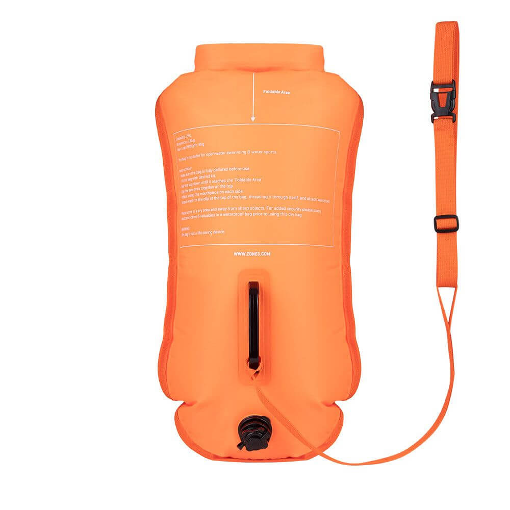 Boya de Seguridad Reciclada/Bolsa Estanca 28L - ZONE3