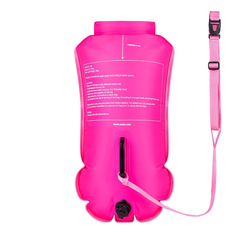 Recycled Safety Buoy/Dry Bag 28L - ZONE3 UK