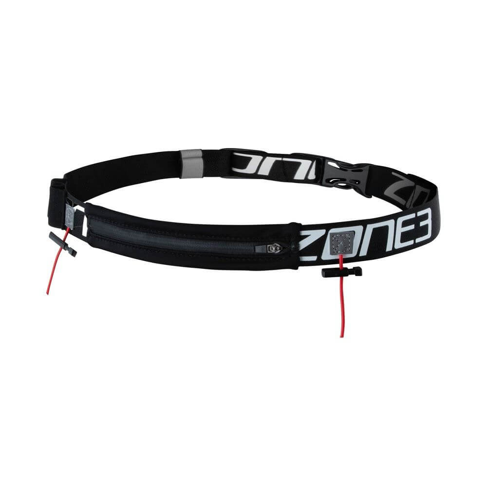 Cinturón Porta-Dorsal de Resistencia con Bolsillo de Lycra y Almacenamiento para Geles - ZONE3