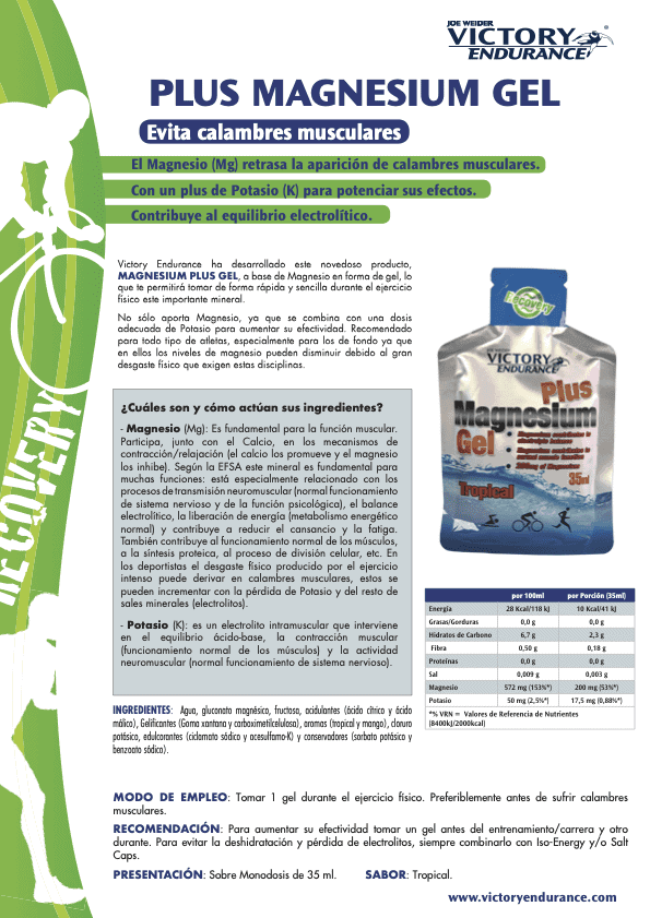 MAGNESIUM PLUS GEL x12