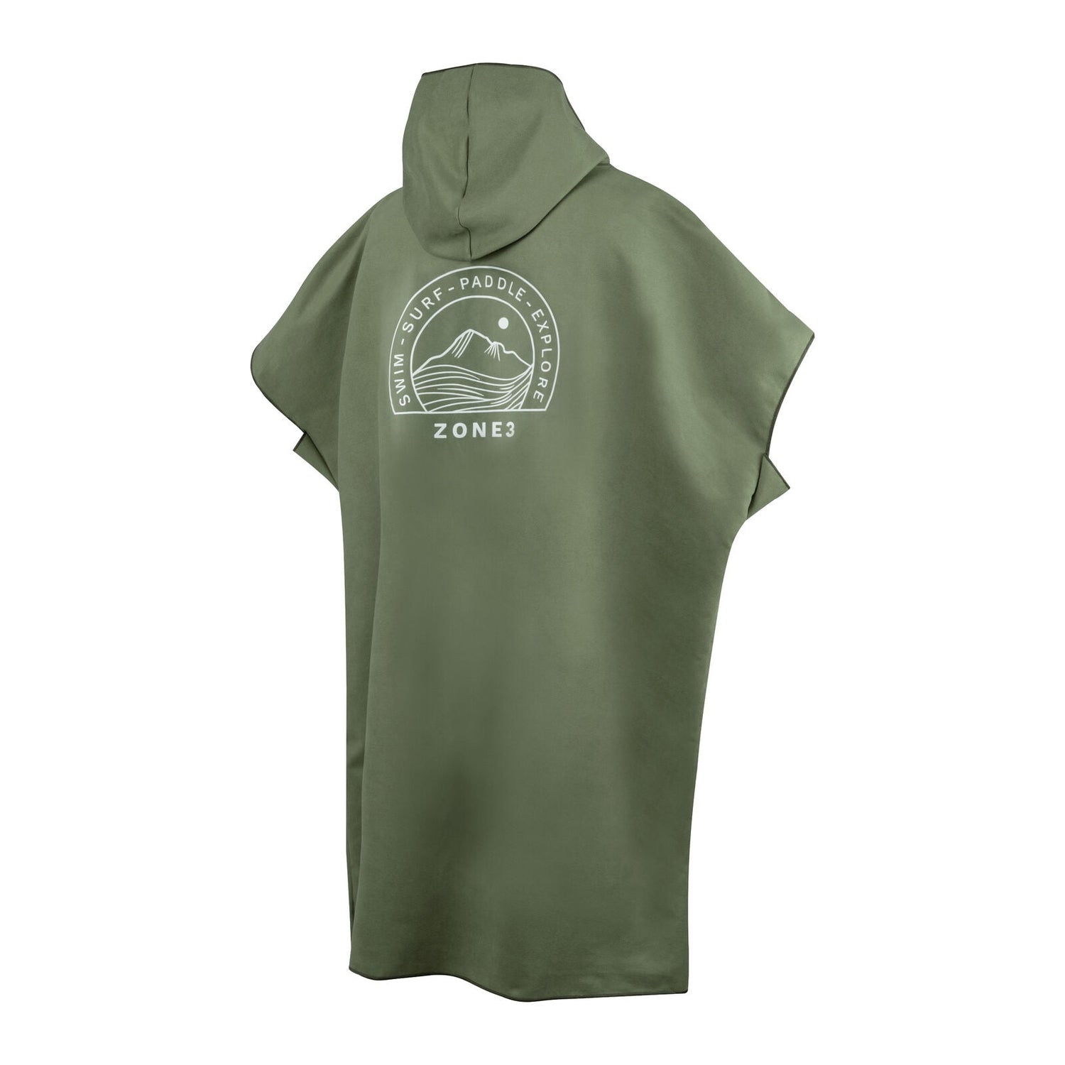 Poncho de Microfibra Kaki