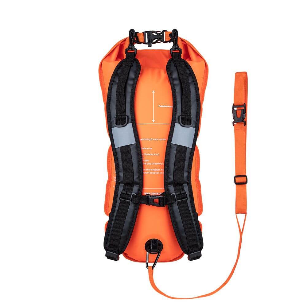 Mochila Reciclada con 2 Luces LED 28L - ZONE3