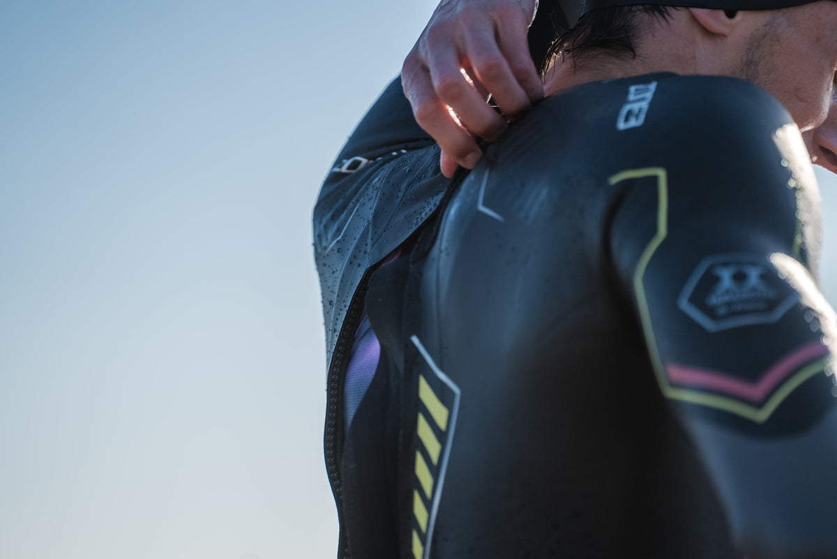 Man in wetsuit