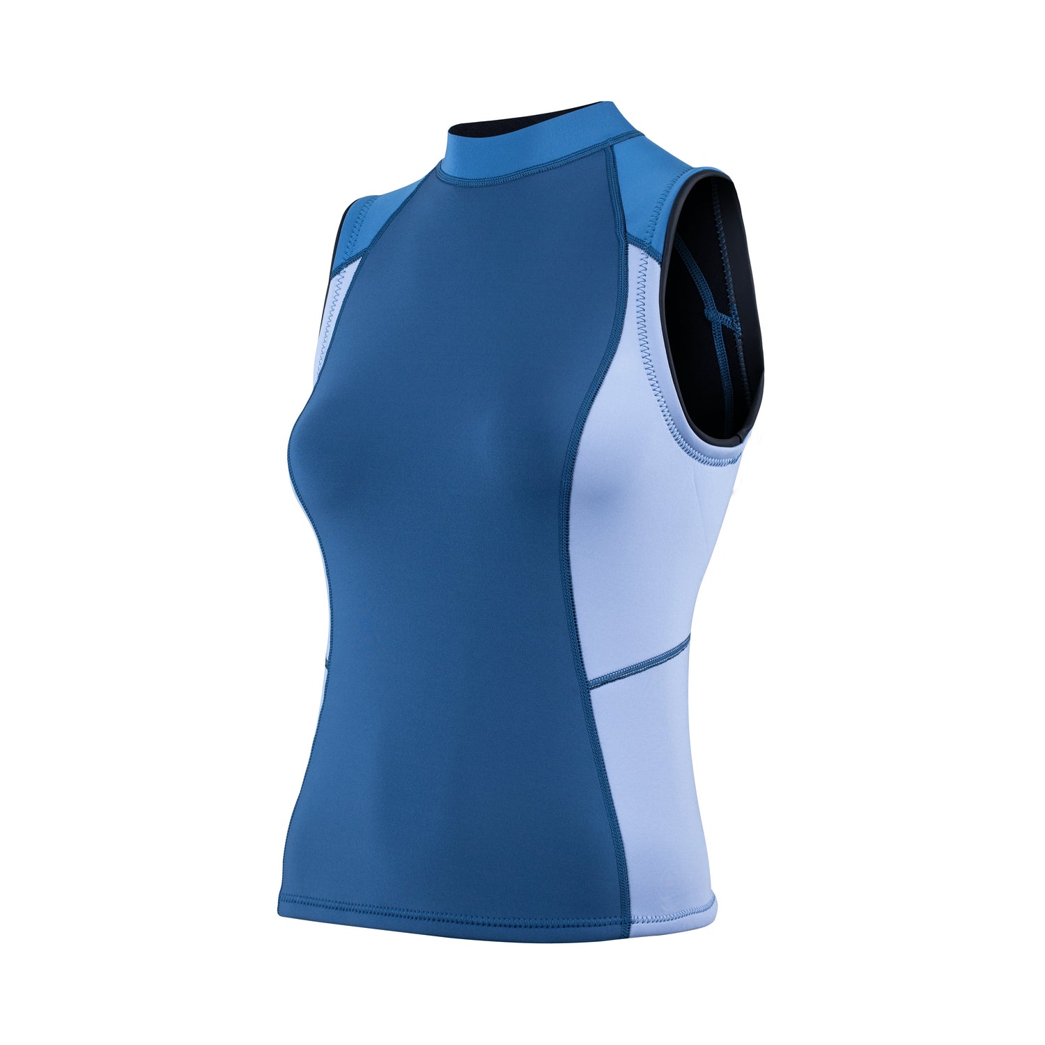 Chaleco de Neopreno Yulex® Azul Mujer