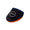Cubrepuntas de neopreno negro con la parte inferior naranja y el logotipo de Zone3