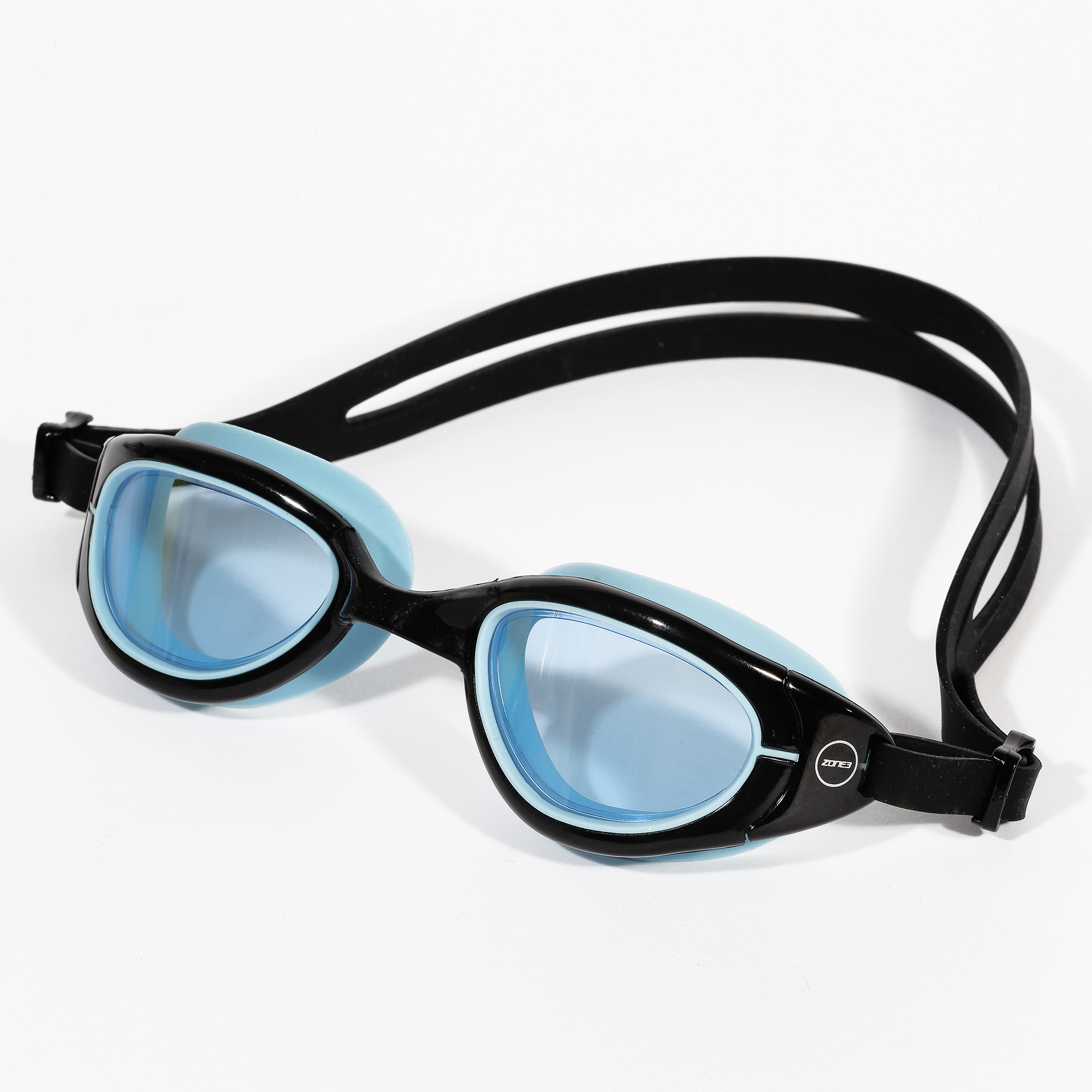 Gafas Natación Attack – Negro/Azul – Vidrios : Azul
