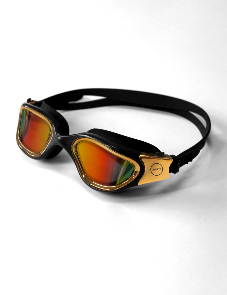 Gafas Natación Vapour – Negro/Oro